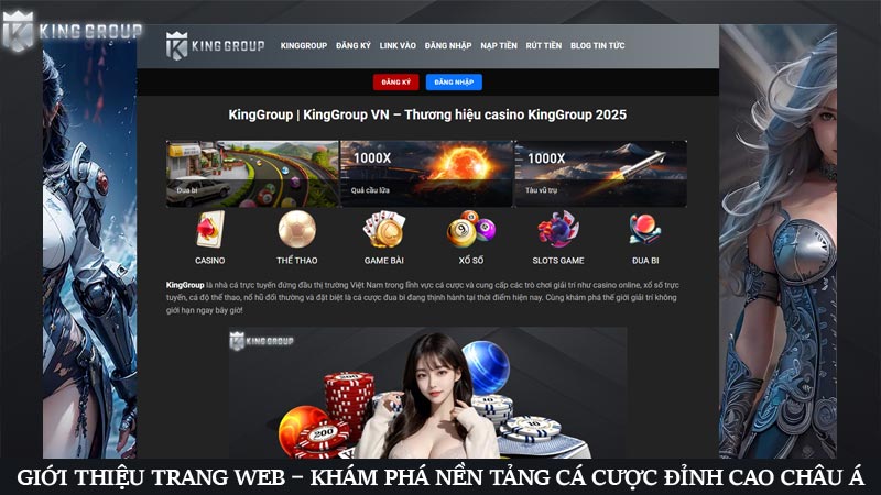 Giới thiệu trang web – Khám phá nền tảng cá cược đỉnh cao châu Á