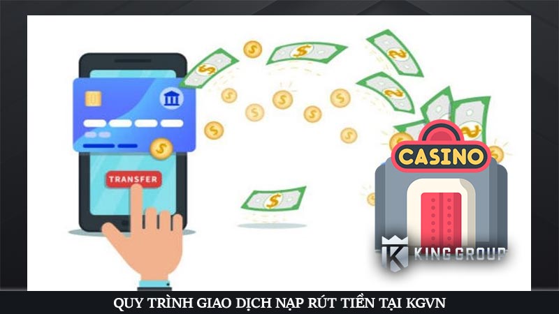KingGroupvn là gì? Trải nghiệm dịch vụ cá cược nhà cái KGVNN 46 Quy trình giao dịch nạp rút tiền tại kgvn